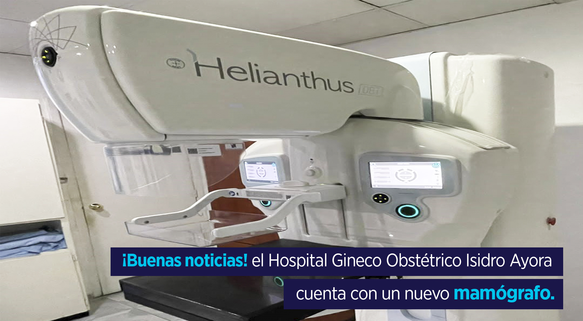 El HGOIA cuenta con un nuevo Mamógrafo