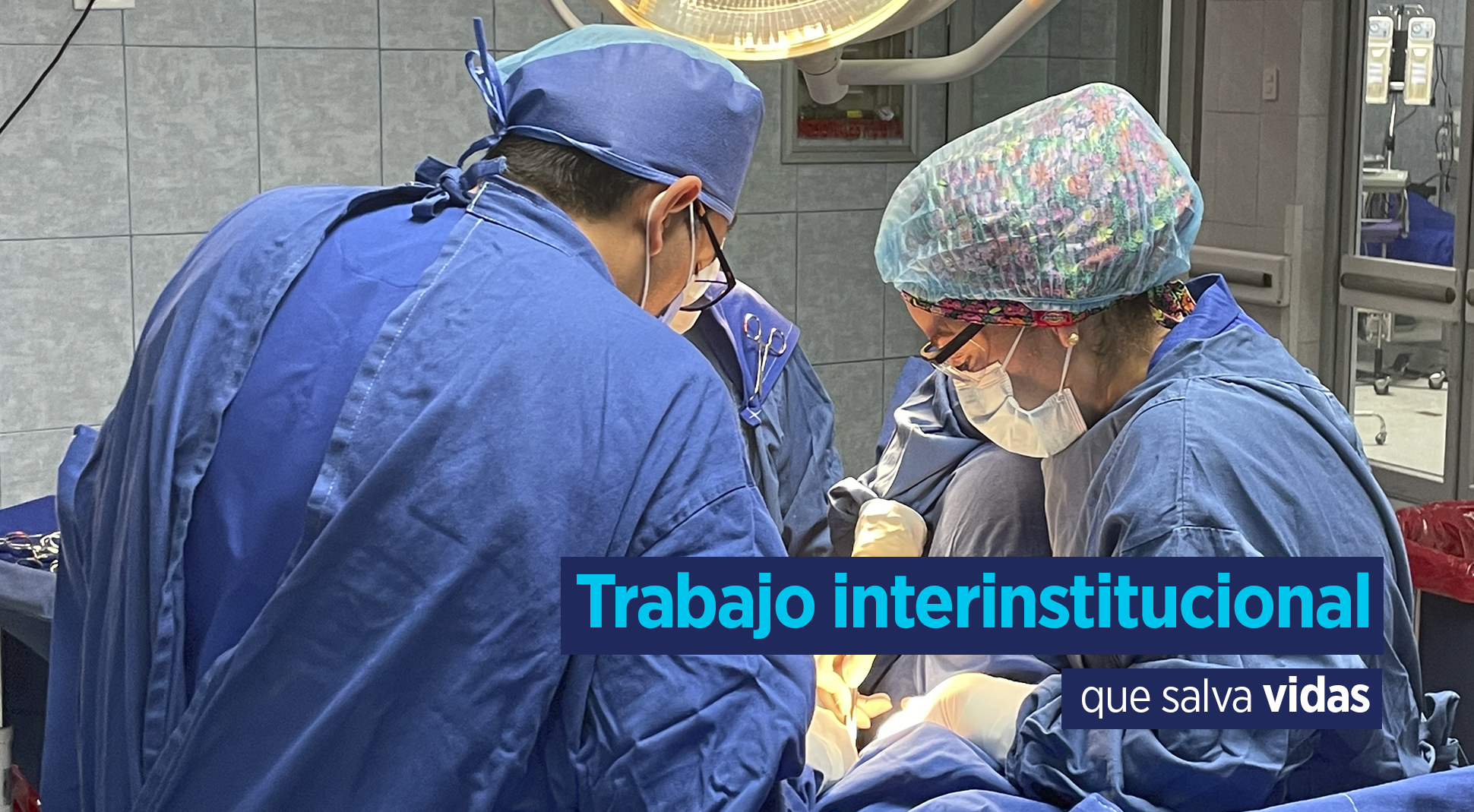 Trabajo interinstitucional que salva vidas